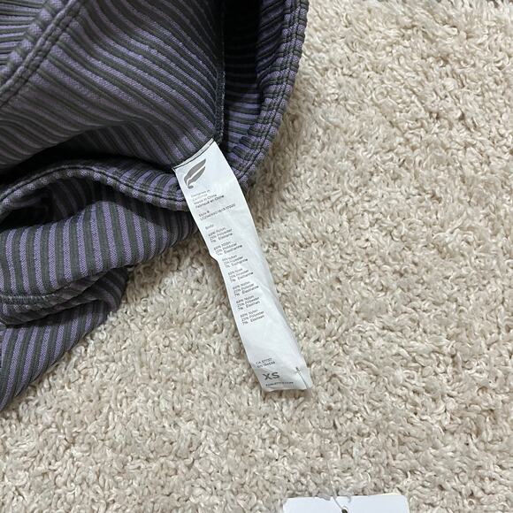 Fabletics XS Iron Hazy Iris High Waisted Versatile Seamless Rib Leggings NWT - Picture 6 of 7